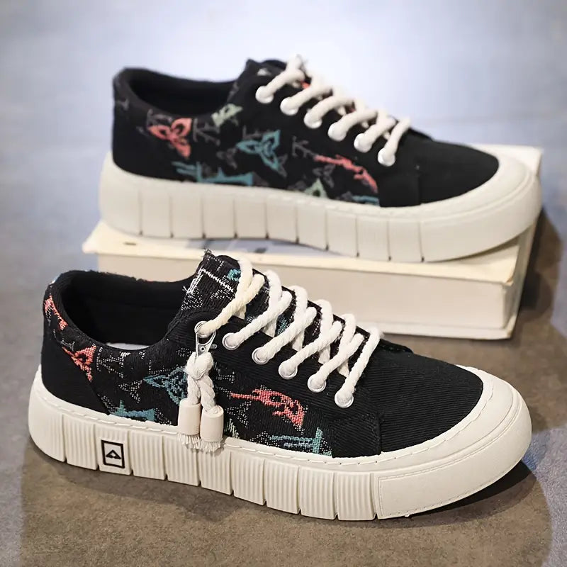 Echo Sneakers aus gemustertem Canvas