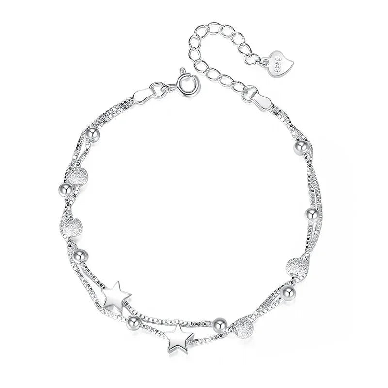 Zartes Silberarmband - Serena Light