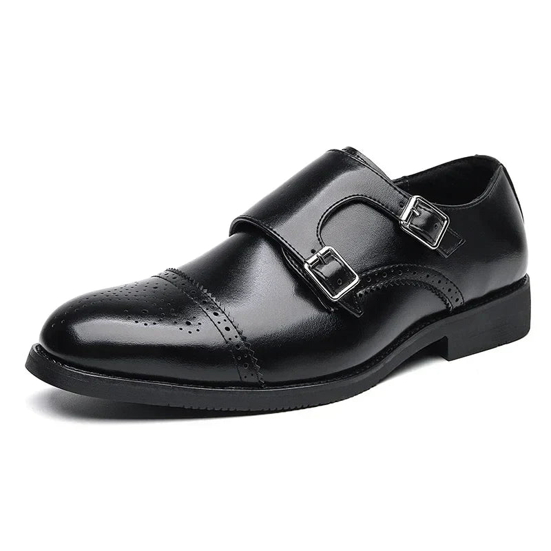 Tom Stratton Echtleder-Slipper