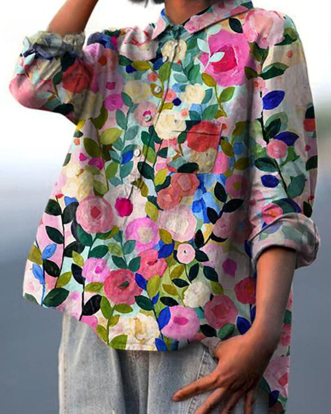 Everly™ | Bequeme Bluse