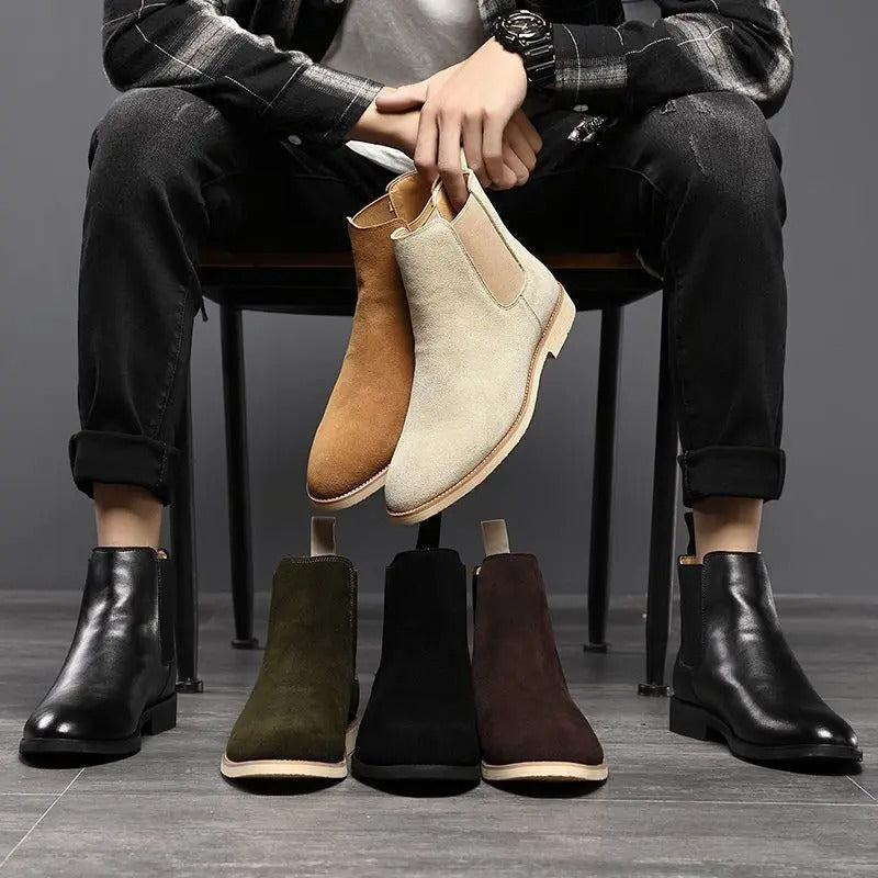 Maxwell Chelsea Boots aus Wildleder