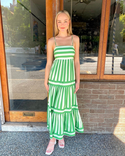 Olivia | Gestreiftes Kleid