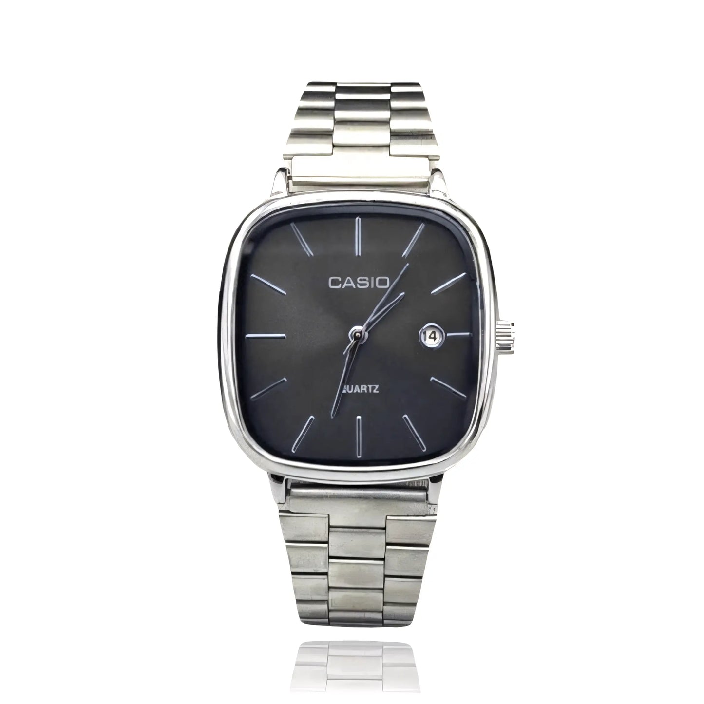 C A S I O Luxurious 36mm Watch - Transferred steel
