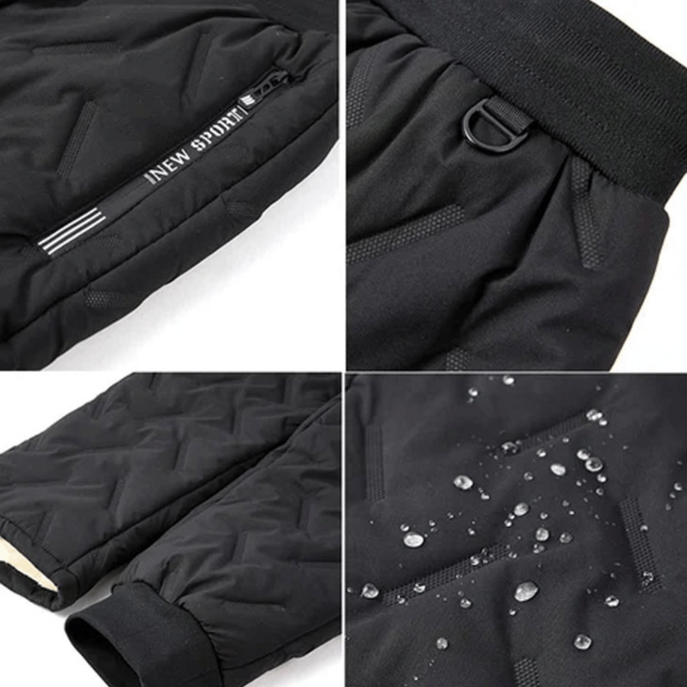 Wetterfeste, fleecegefütterte Hose von Elysian