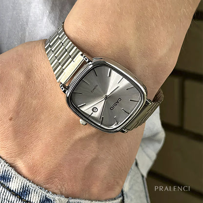 C A S I O Luxurious 36mm Watch - Transferred steel