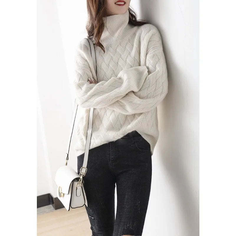 Sophia™ | Eleganter Rollkragenpullover