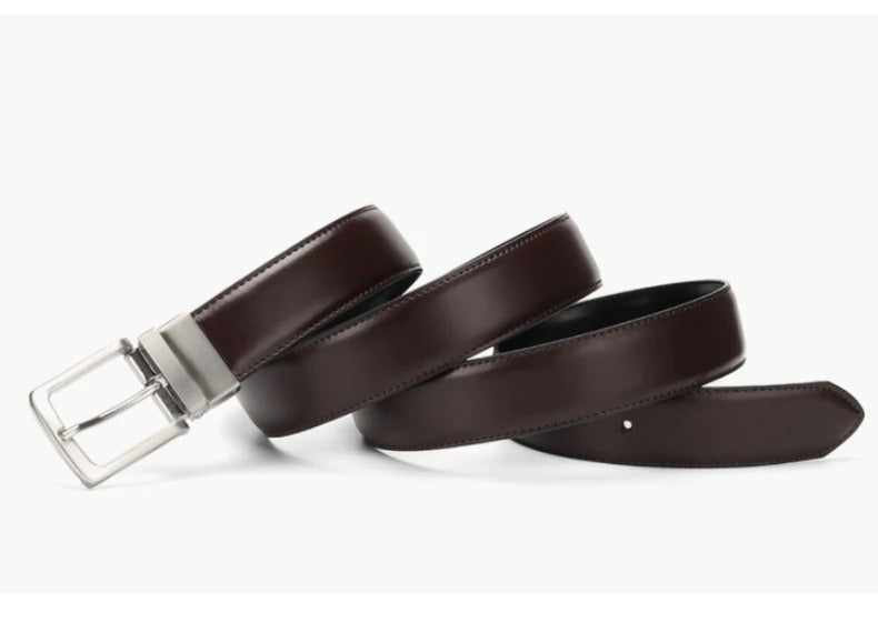 Gürtel Leder Mit Wende-Schnalle