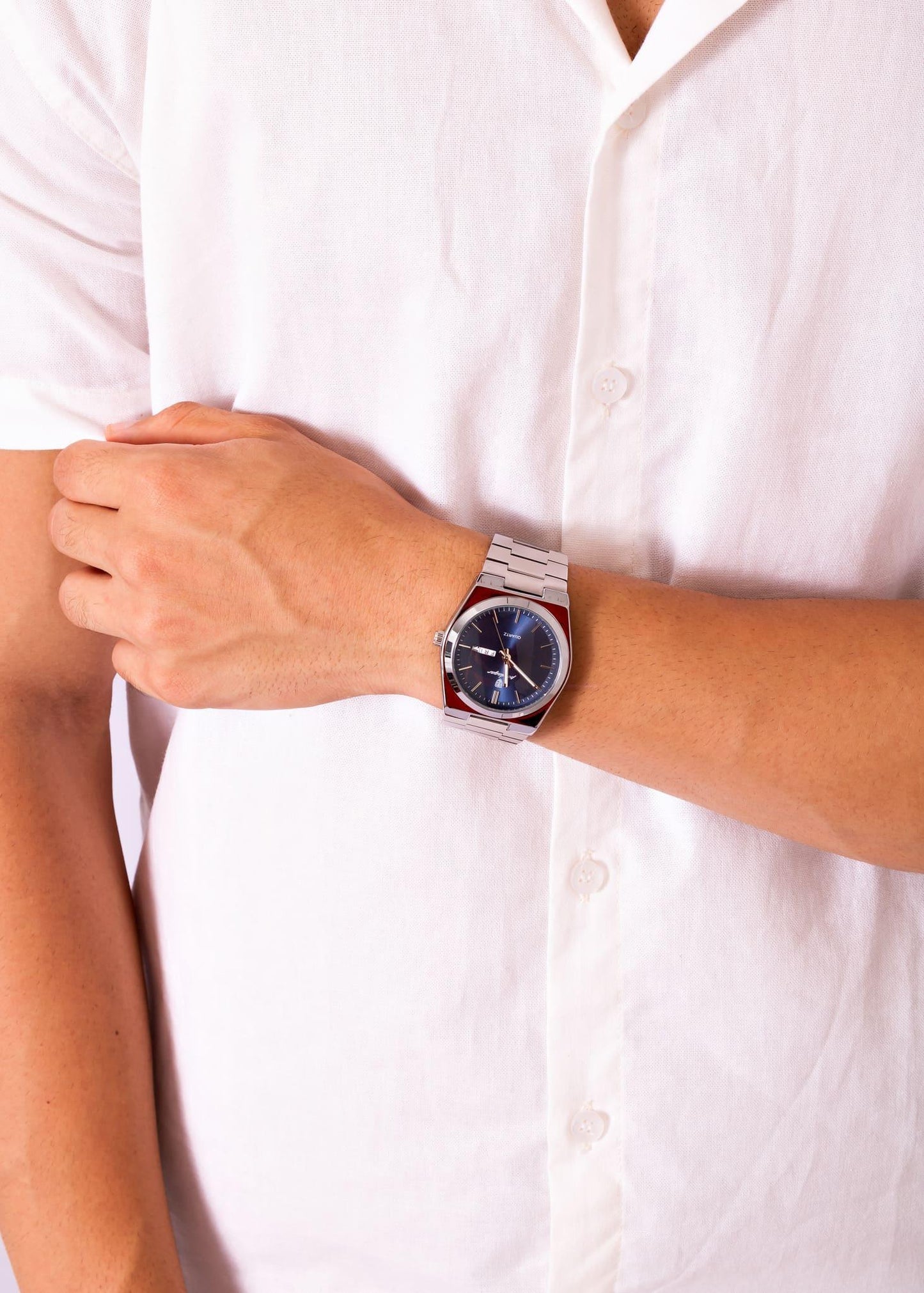 POEDAGAR Essenza 40mm Uhr - Wasserdicht | Edelstahl