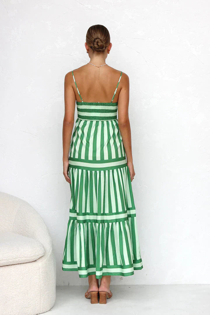 Olivia | Gestreiftes Kleid