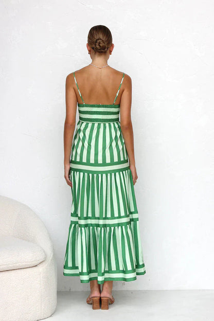 Olivia | Gestreiftes Kleid