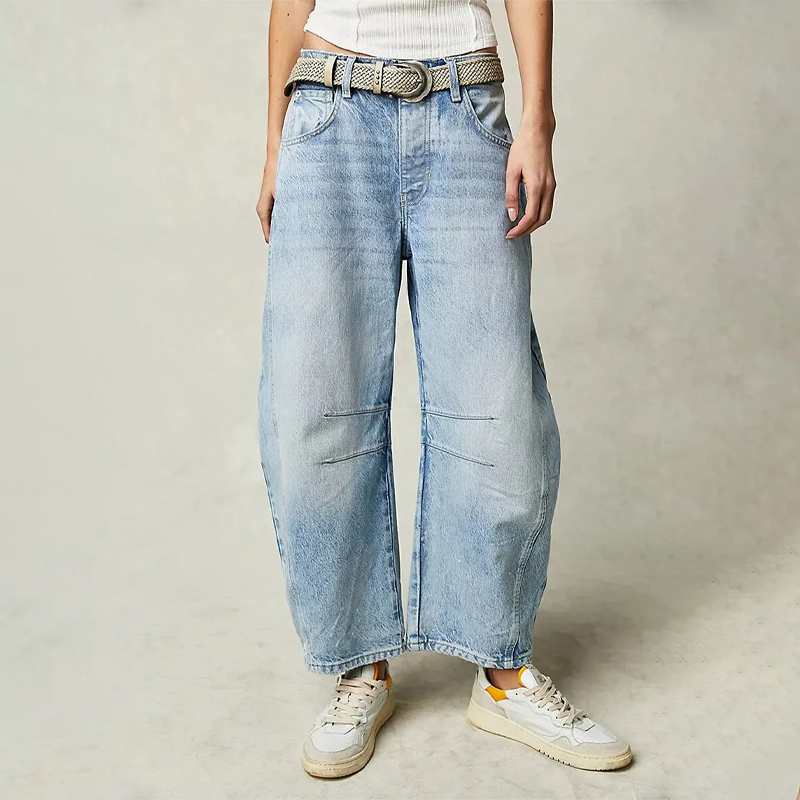 Emma | Stilvolle Jeans mit weitem Bein