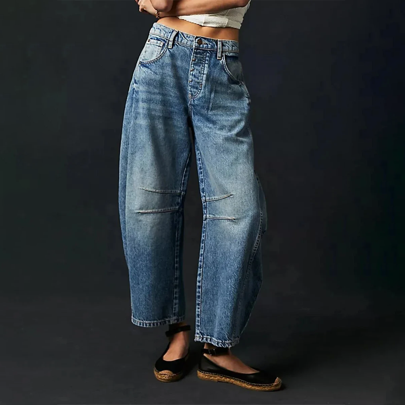 Emma | Stilvolle Jeans mit weitem Bein