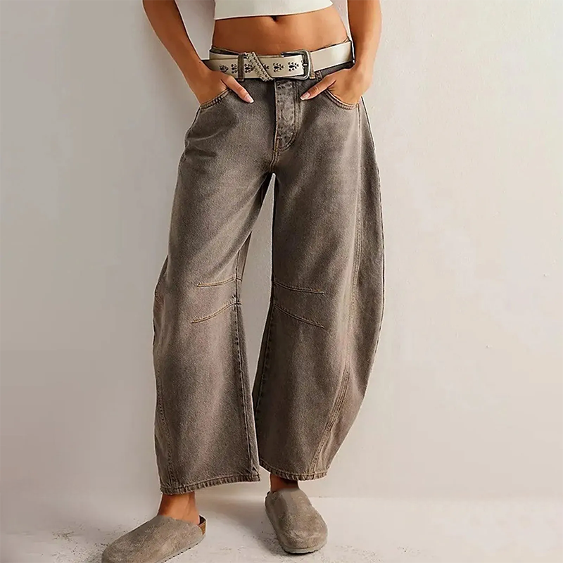 Emma | Stilvolle Jeans mit weitem Bein