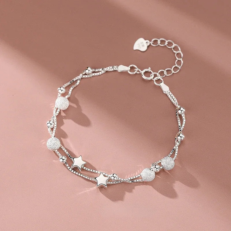 Zartes Silberarmband - Serena Light