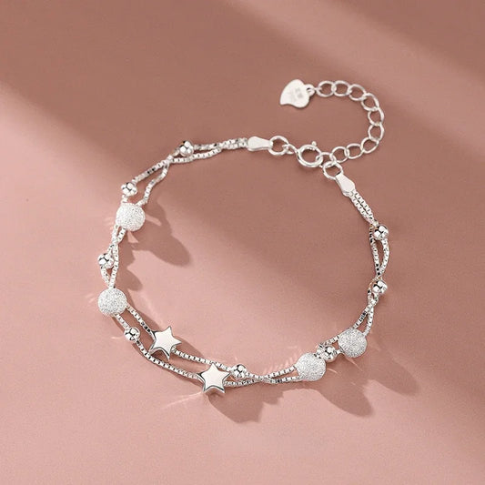 Zartes Silberarmband - Serena Light