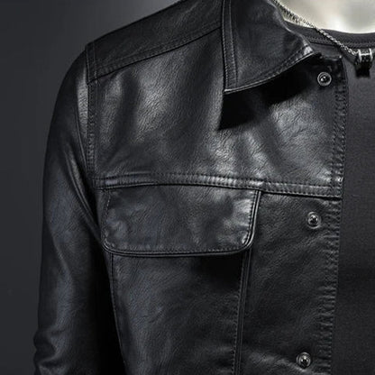 Die ikonische Luxus-Lederjacke