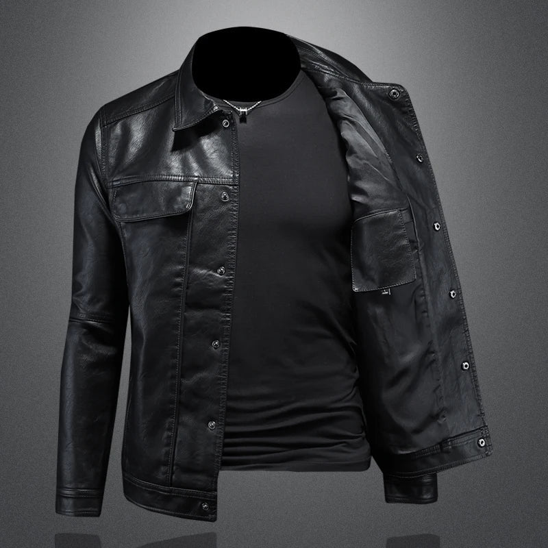 Die ikonische Luxus-Lederjacke