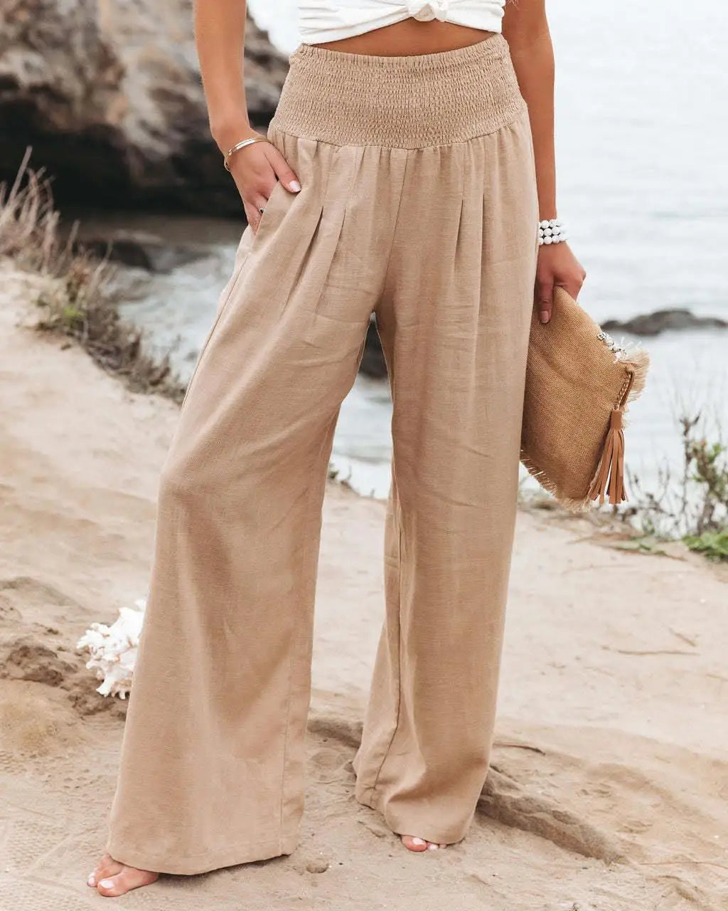 Sophia™ | Stilvolle Damen-Baumwollhose – Komfort bei jedem Schritt