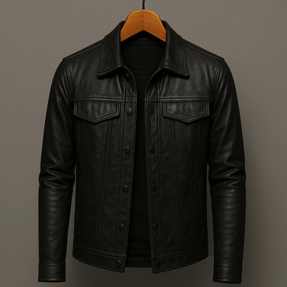 Die ikonische Luxus-Lederjacke