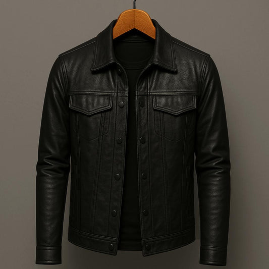 Die ikonische Luxus-Lederjacke