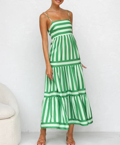 Olivia | Gestreiftes Kleid