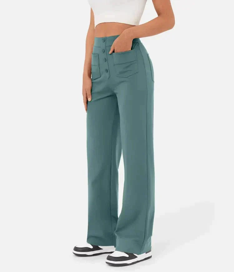Lily™ | Freizeithose mit hohem Bund
