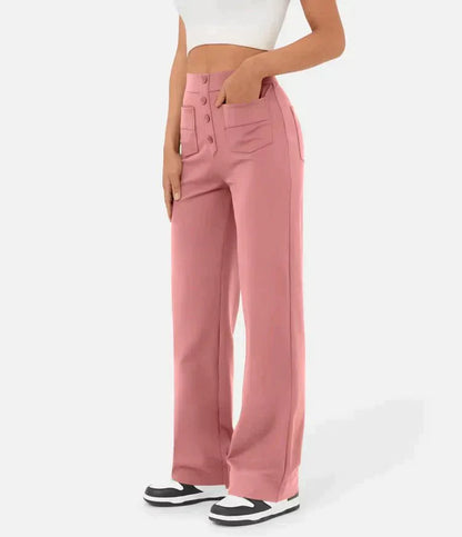 Lily™ | Freizeithose mit hohem Bund
