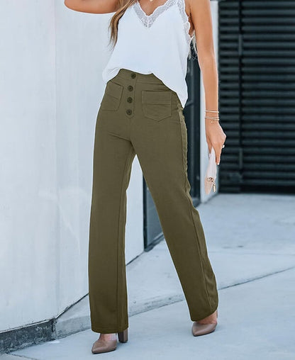 Lily™ | Freizeithose mit hohem Bund