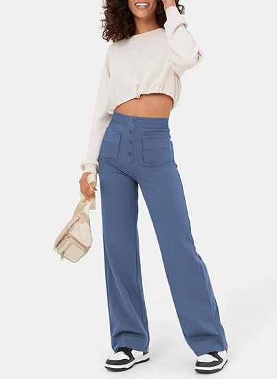 Lily™ | Freizeithose mit hohem Bund