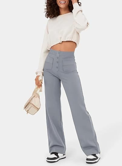 Lily™ | Freizeithose mit hohem Bund
