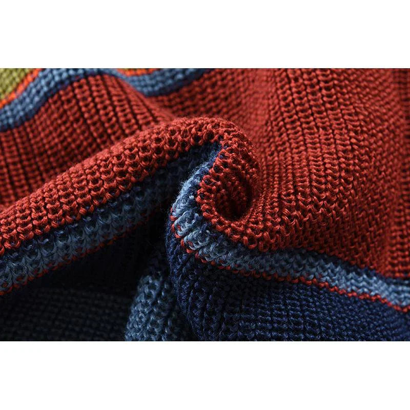 Robert™ | Pullover mit Blockrevers