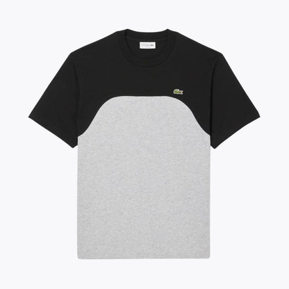 LC Baumwolljersey-Farbblock-T-Shirt 
