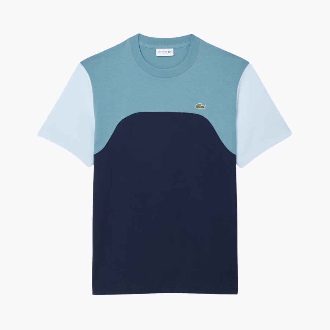LC Baumwolljersey-Farbblock-T-Shirt 
