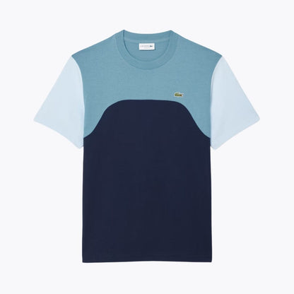 LC Baumwolljersey-Farbblock-T-Shirt 