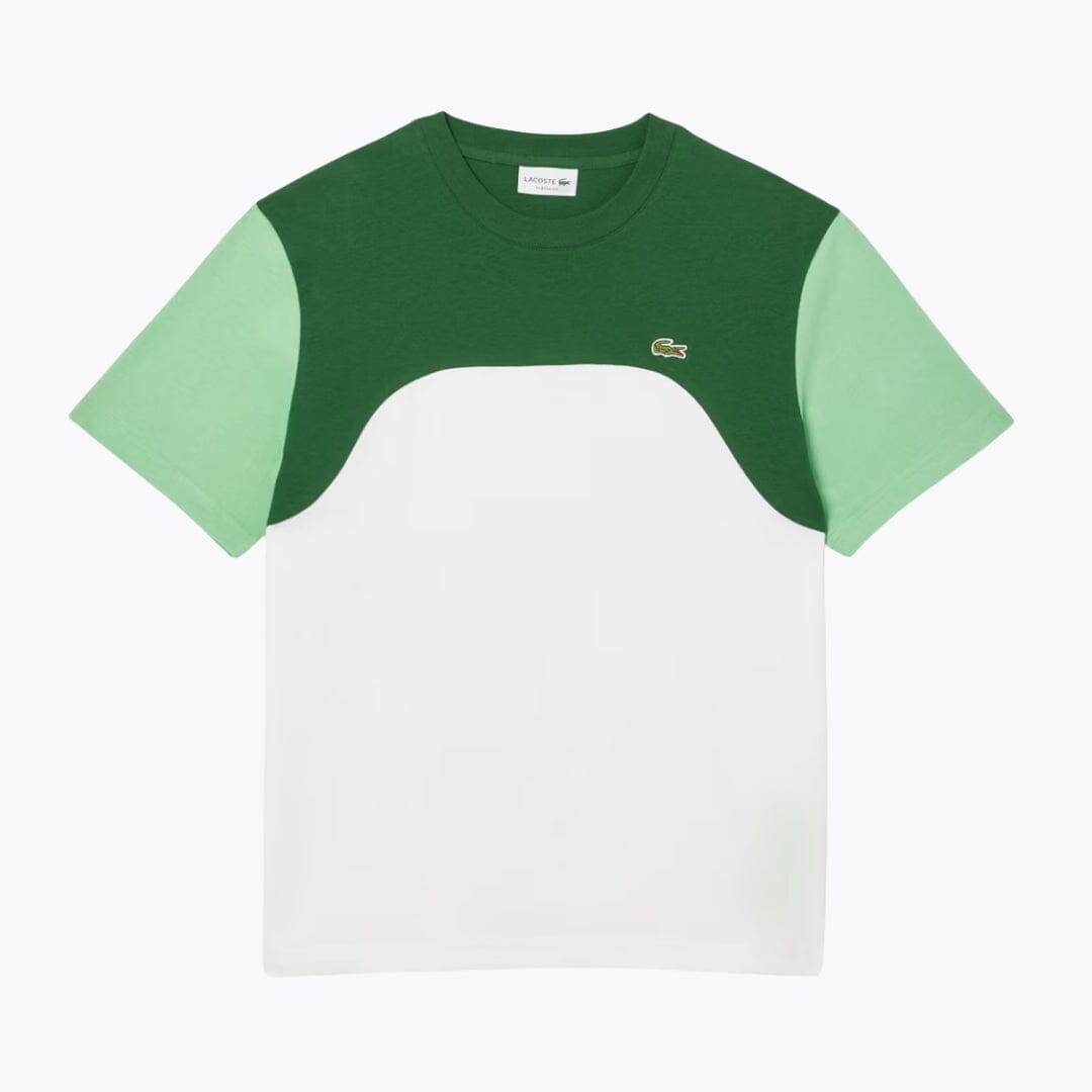 LC Baumwolljersey-Farbblock-T-Shirt 