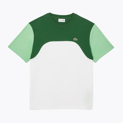 LC Baumwolljersey-Farbblock-T-Shirt 