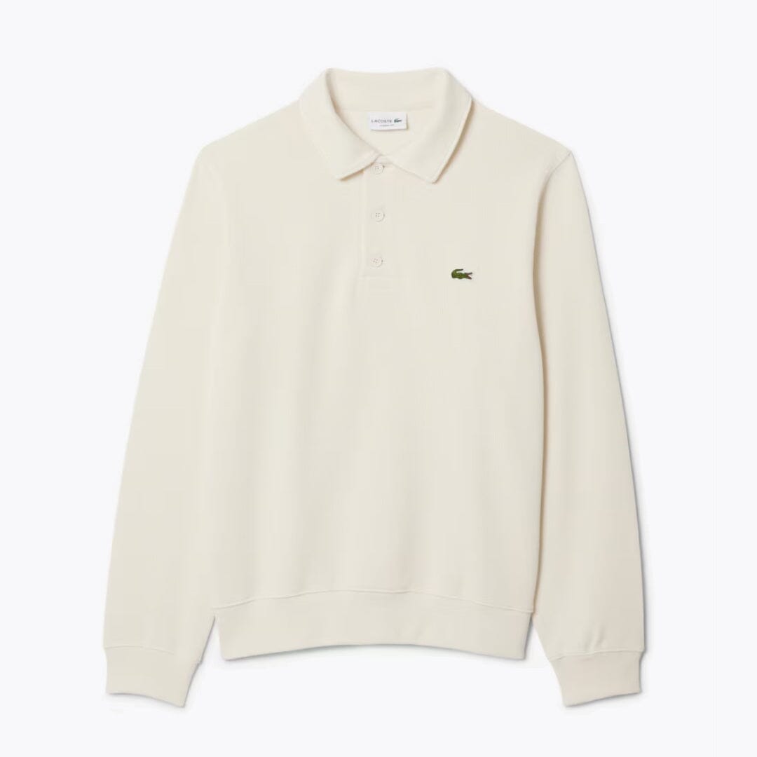 LC Rippstrick-Polo-Sweatshirt aus Baumwolle 