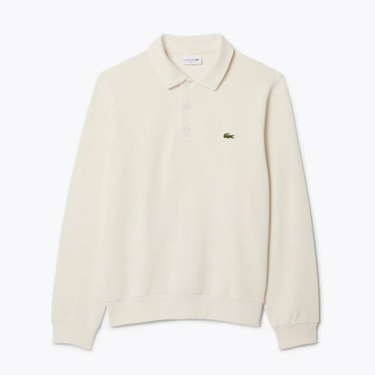 LC Rippstrick-Polo-Sweatshirt aus Baumwolle 