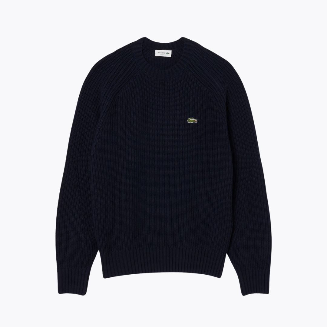 LC Pullover aus dicker, gekämmter Wolle mit Rundhalsausschnitt 