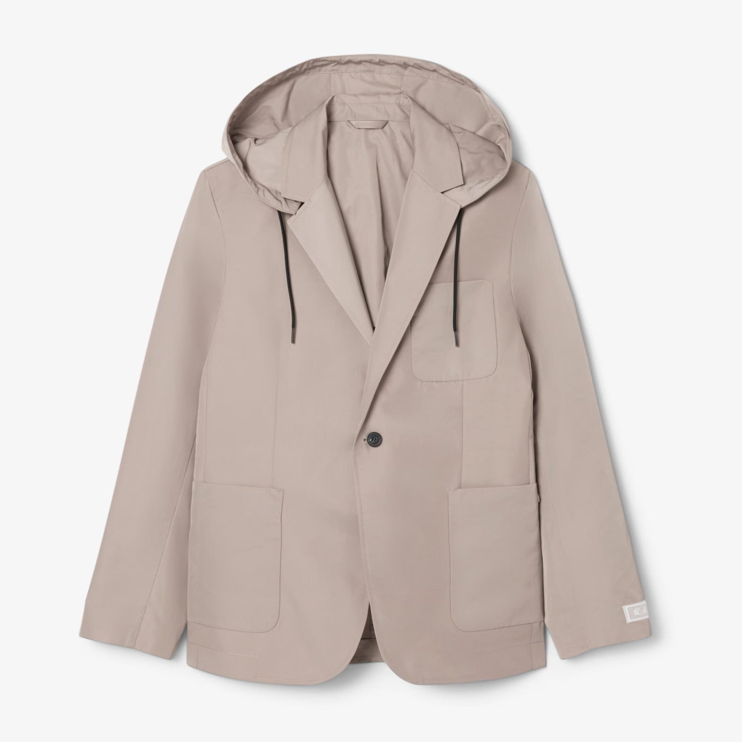 LC Twill Blazer mit Kapuze 