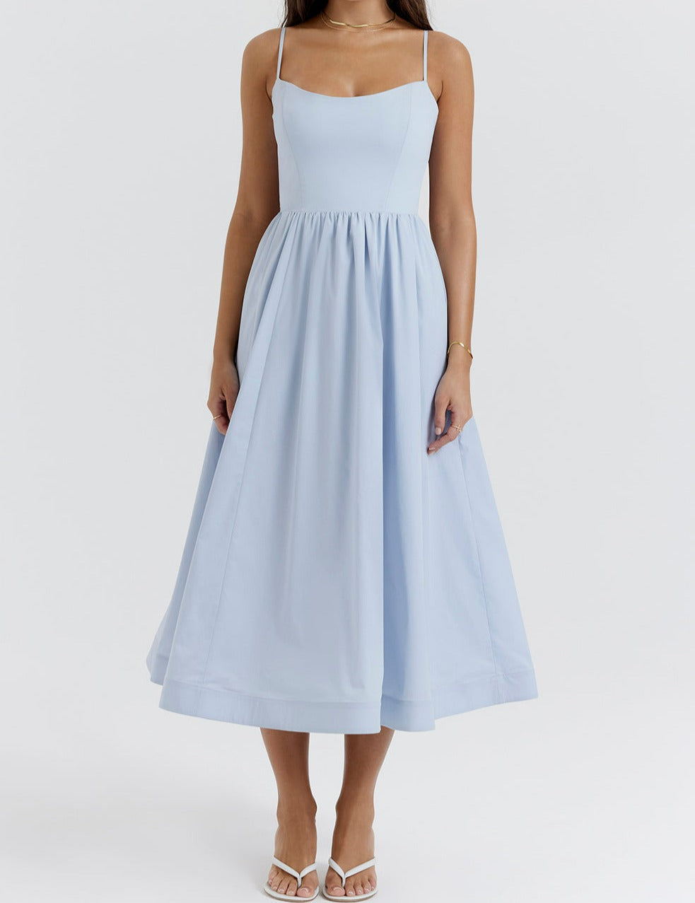 Isabella – Elegantes ärmelloses Kleid