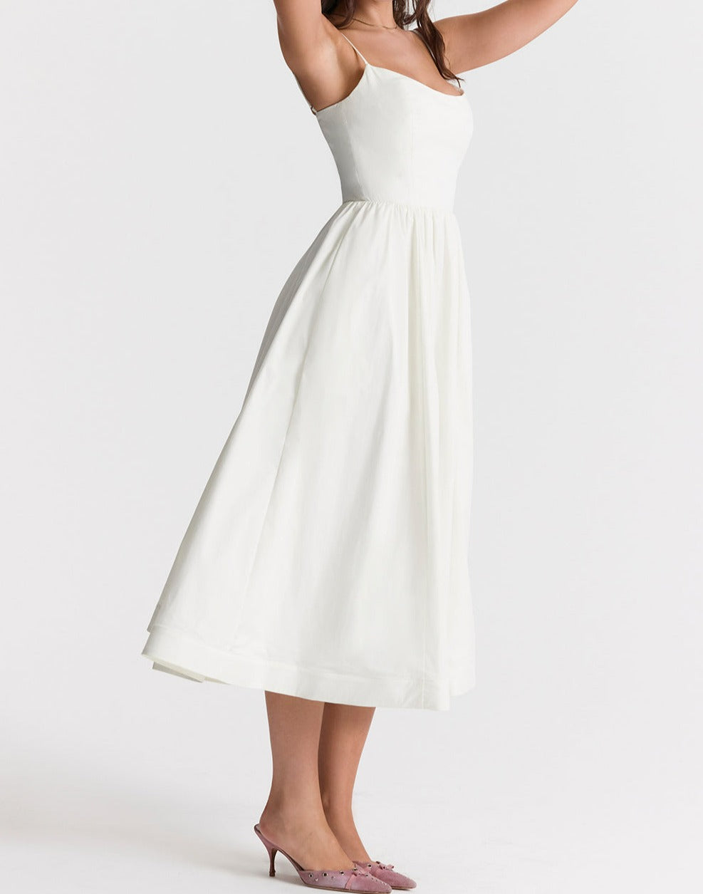Isabella – Elegantes ärmelloses Kleid