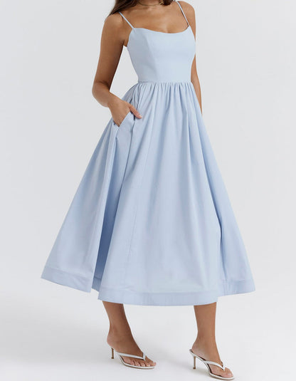 Isabella – Elegantes ärmelloses Kleid