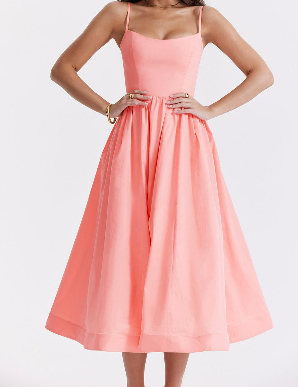 Isabella – Elegantes ärmelloses Kleid