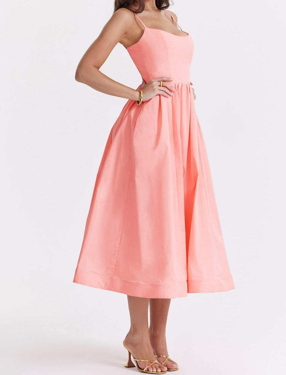 Isabella – Elegantes ärmelloses Kleid