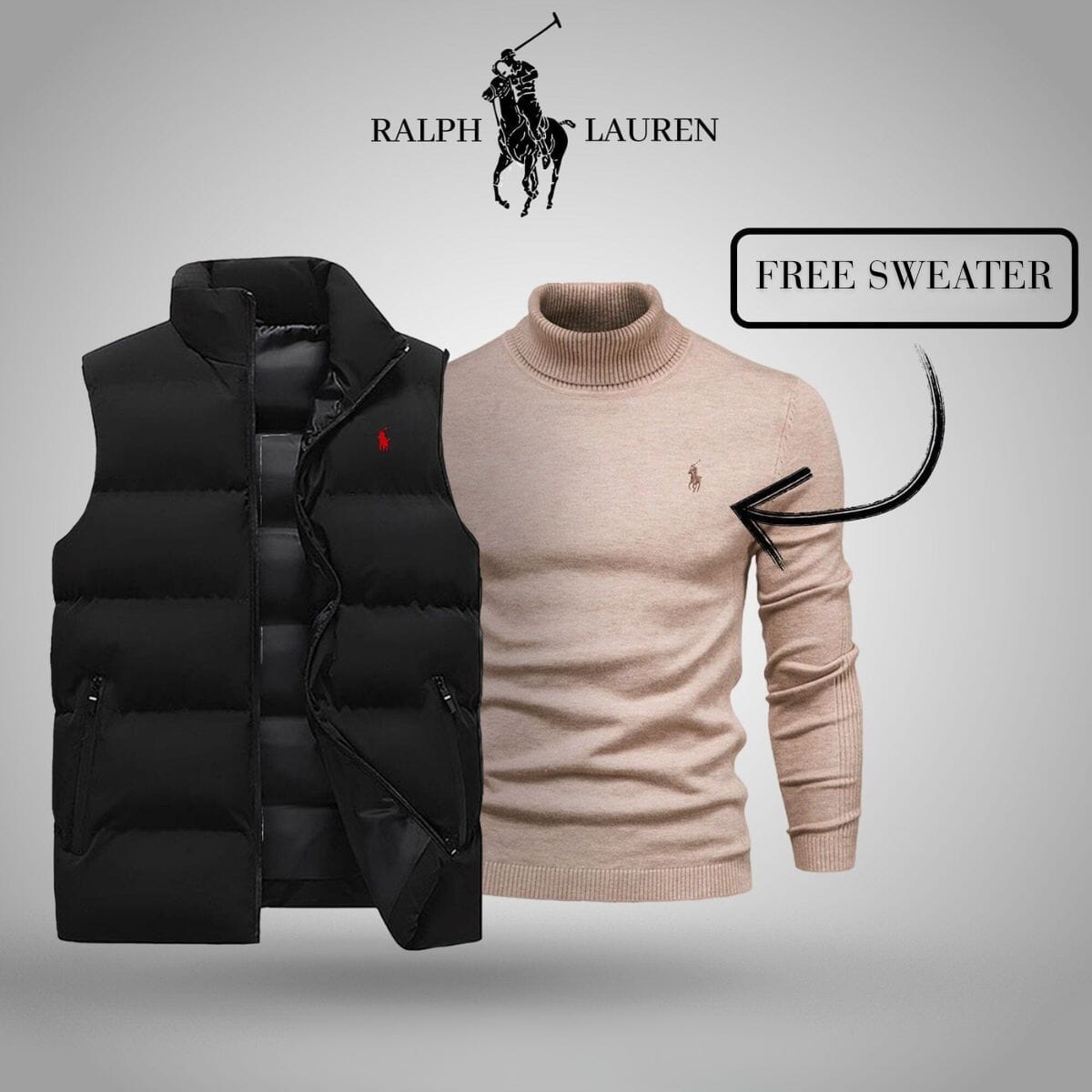 RL-Weste + Gratis-Pullover