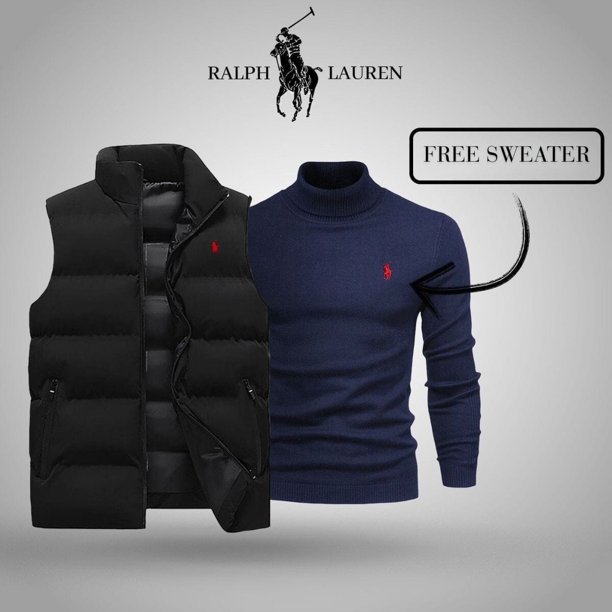 RL-Weste + Gratis-Pullover
