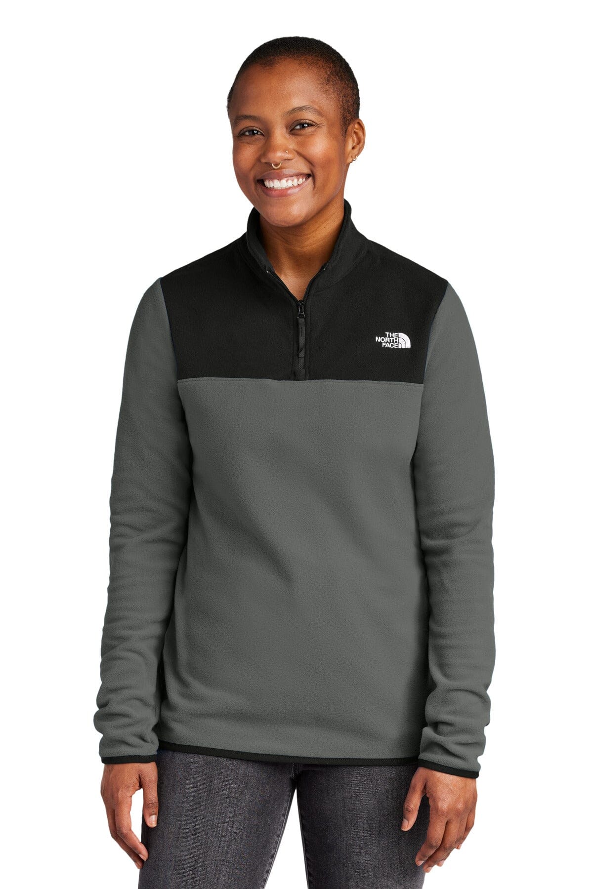 TNF® Damen-Fleecejacke Glacier mit 1/4-Reißverschluss NF0A7V4M