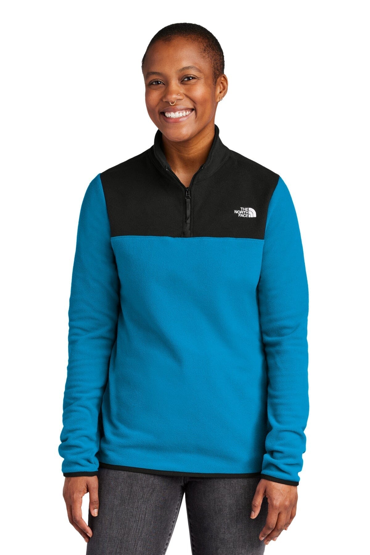 TNF® Damen-Fleecejacke Glacier mit 1/4-Reißverschluss NF0A7V4M